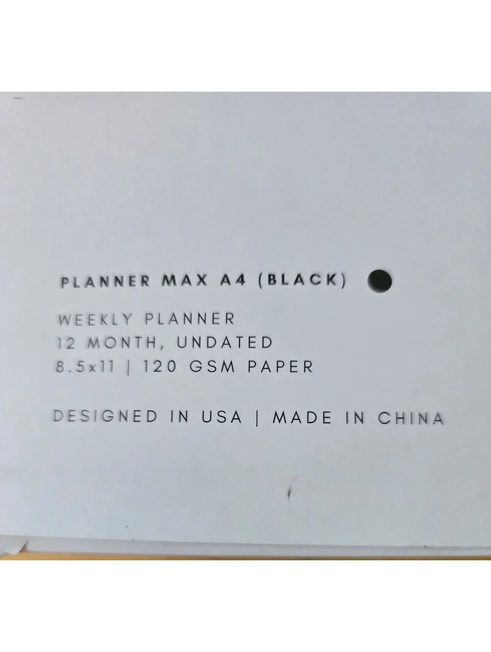 Productivity Max Undated Goal - Achievement Productivity Planner